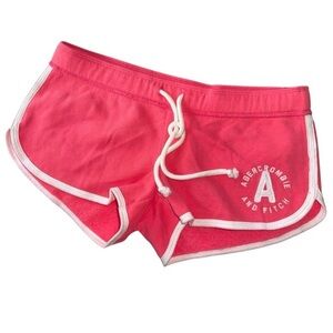 DEADSTOCK Y2K  Abercrombie & Fitch Low Rise Booty Shorts Micro Mini NwT
